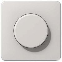 Лицевая панель Jung CD500 для светорегулятора поворотного светло-серый картинка